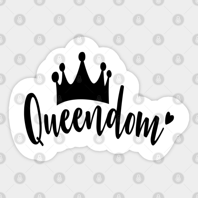 Queendom Sticker by Rise And Design